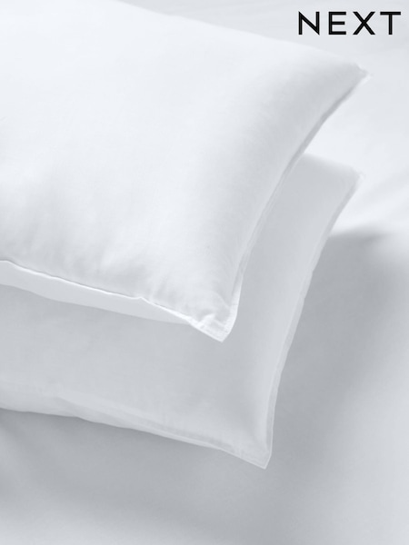 Set of 2 100% Cotton Temperature Regulating Soft Pillows (E97252) | CA$87