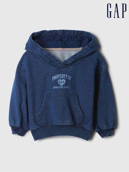 Gap Blue Logo Hoodie (6mths-5yrs) (E97275) | €24