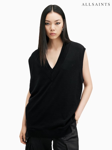 AllSaints Black Bern Tank (E97393) | 7,150 UAH