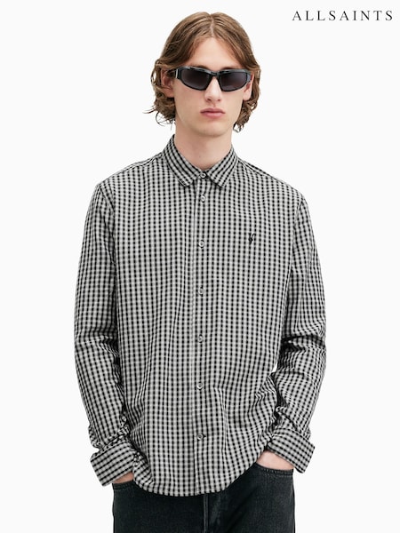 AllSaints Black Neo Longsleeve Shirt (E97461) | €142
