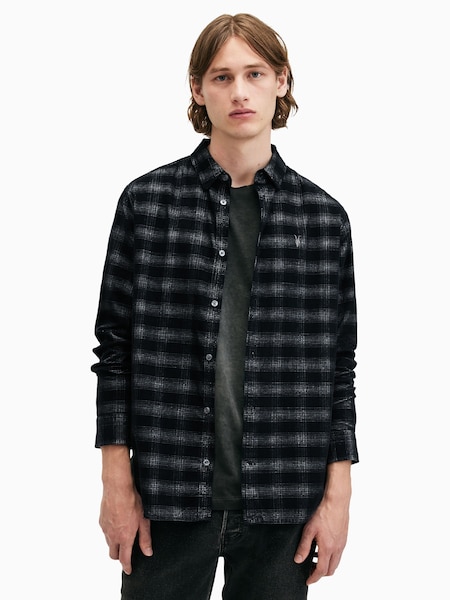 AllSaints Blue Kink Longsleeve Shirt (E97462) | €142
