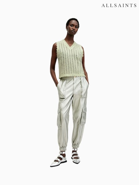 AllSaints Green Vivian Tank Top (E97484) | €199