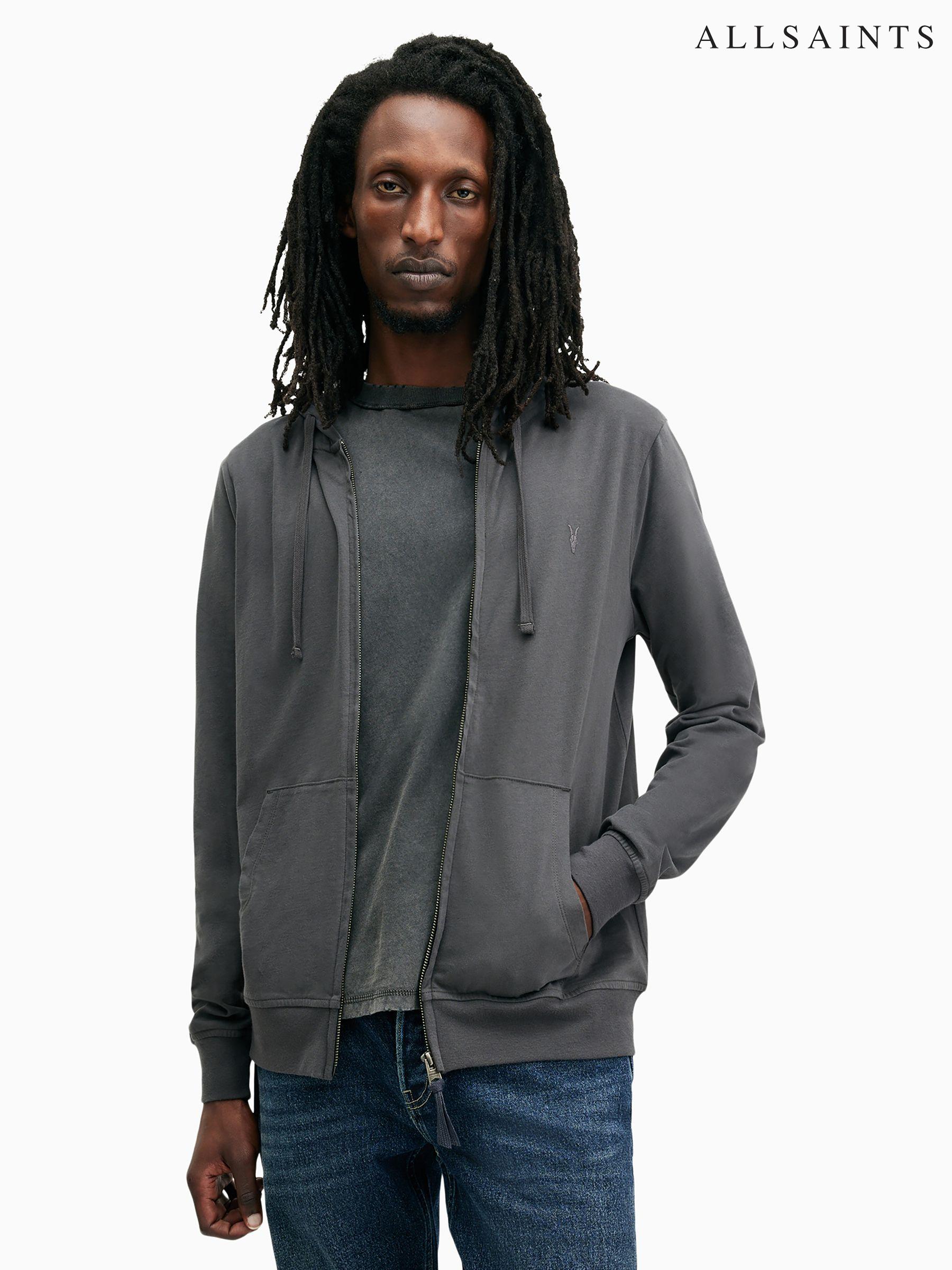 Men s Hoodies AllSaints Grey Casual Sweatshirtsandhoodies Next Germany