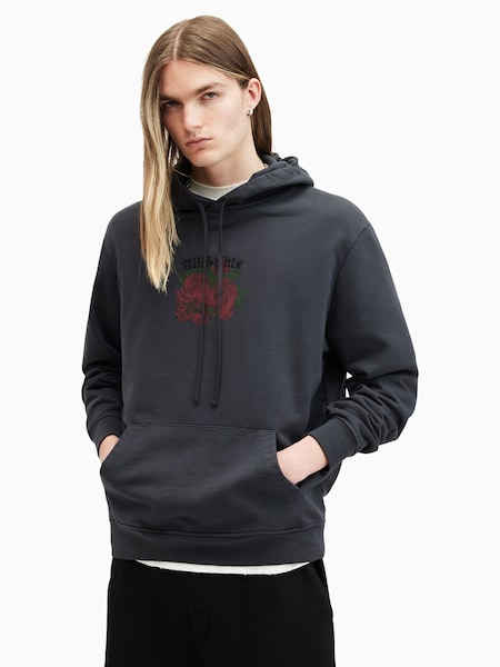AllSaints Black Melrose Hoodie (E97558) | R$ 1.275