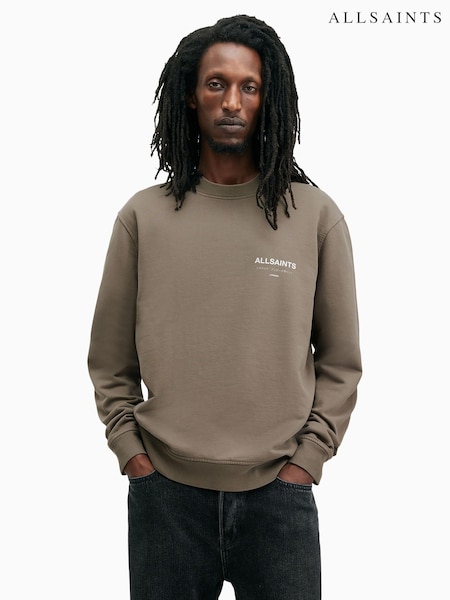 Ruskea - AllSaints Underground Crew Jumper (E97591) | €156