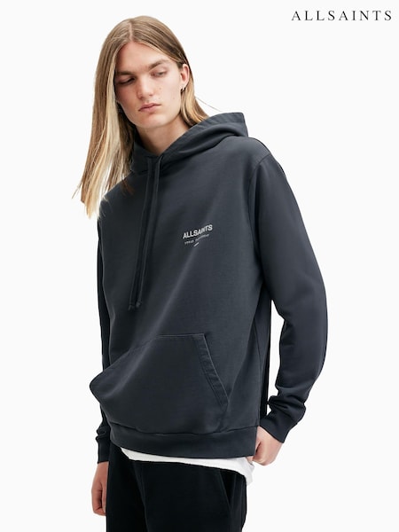 AllSaints Blue Underground Hoodie (E97604) | AED751