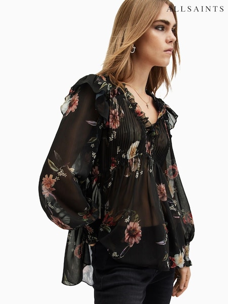AllSaints Black Ryna Top (E97638) | 8,952 UAH
