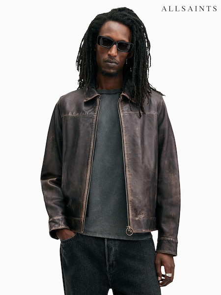 AllSaints Black Alkan Jacket (E97665) | kr5 697