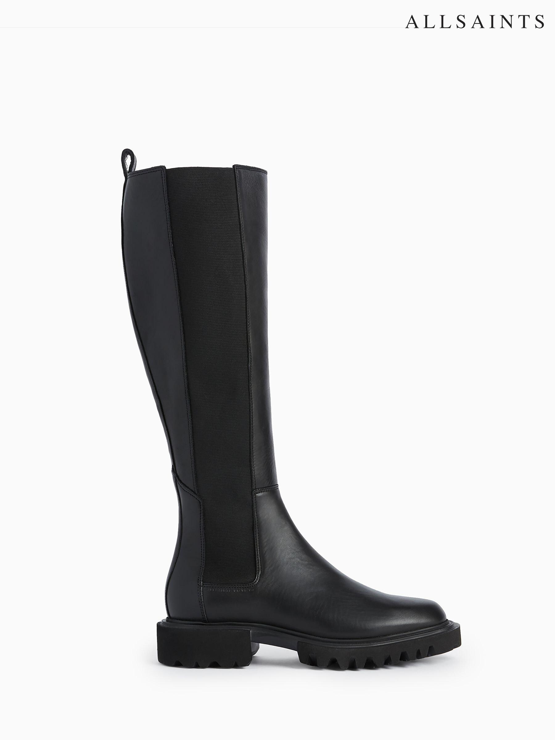 All saints white boots hot sale
