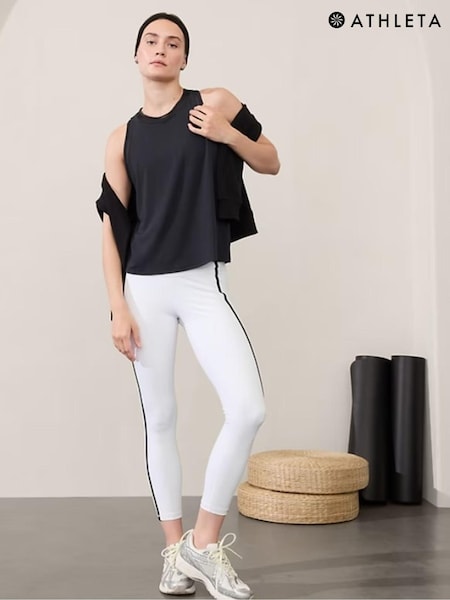 Athleta Black Ease In Mesh Tank Top (E97768) | €42