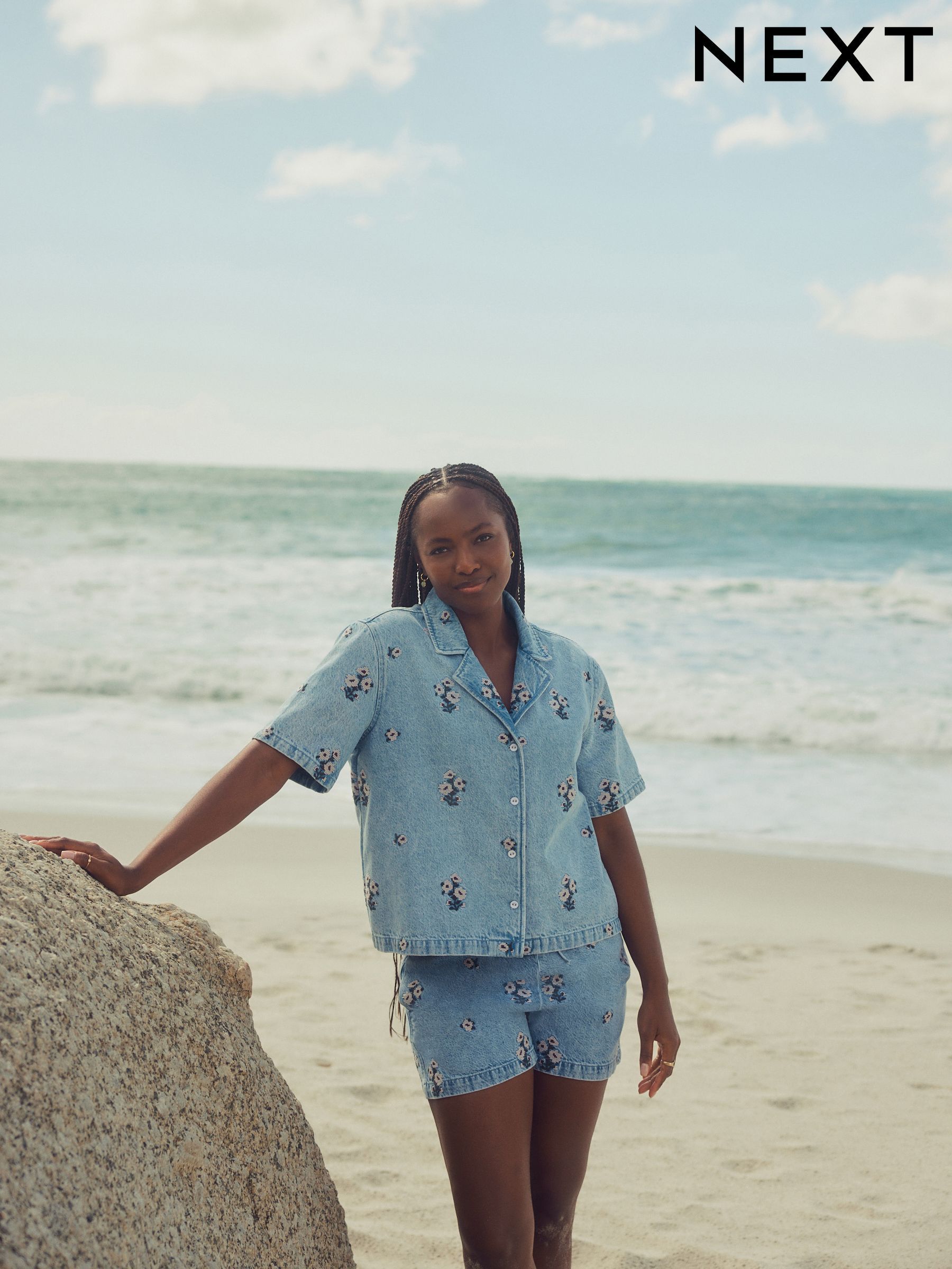 売れ筋商品|||セセ カットソー トップス レディース Women's Floral Jacquard Denim Button-Front Vest Ocean Blue Ci Sono Washed Denim Vest - Women's Coats & Jackets in