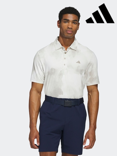 adidas Golf Ultimate365 Tour Printed Cool Feeling Left Chest Polo Shirt (E97896) | R$ 690