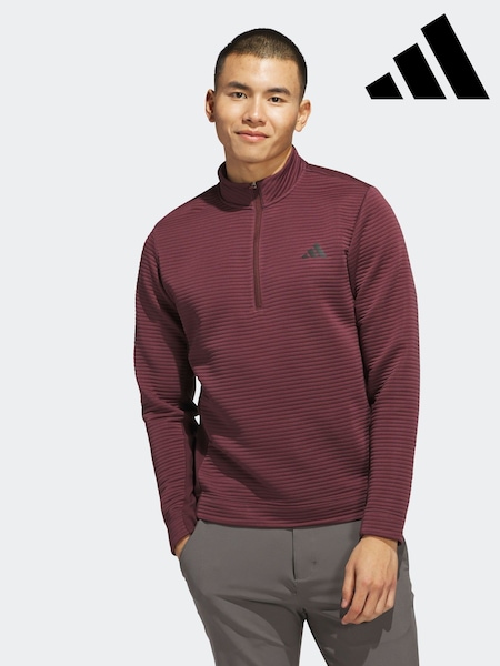 adidas Golf Ultimate365 Dwr Textured Quarter Zip Sweatshirt (E97930) | €78