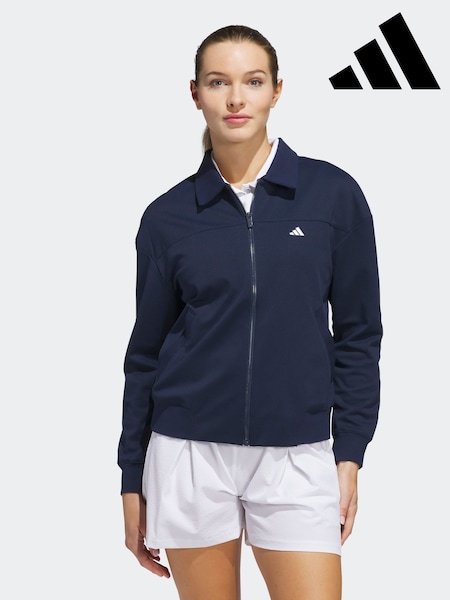 adidas Golf Navy Go To Twistknit Jacket (E97976) | €107