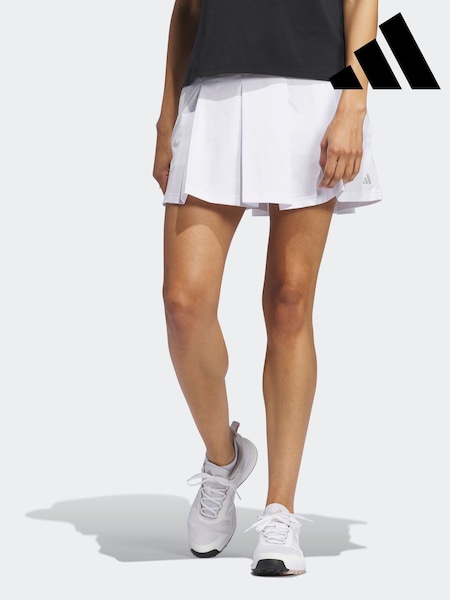 adidas Golf Womens Ultimate365 Tour Pleated White Skirt (E97984) | €80