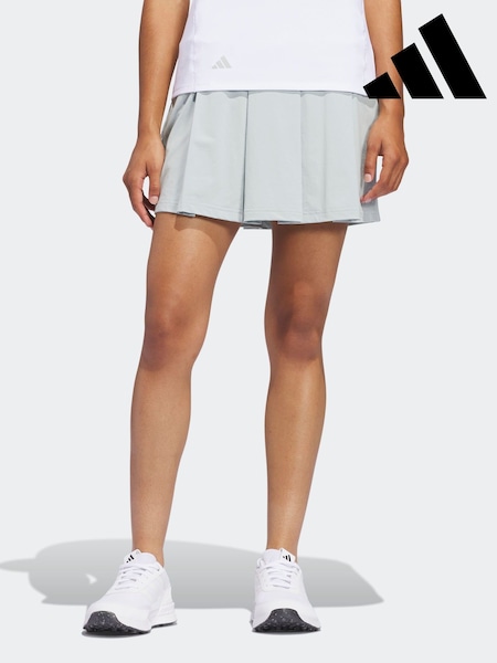 adidas Golf Womens Silver Ultimate365 Tour Pleated Skirt (E97985) | AED349