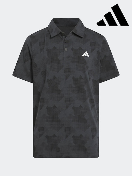 adidas Golf Kids Printed Scripted Polo Shirt (E98006) | €47