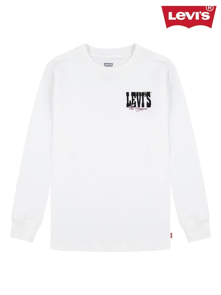 Levi's® Western Cowboy Graphic Back Print Long Sleeve T-Shirt (E98320) | ‏58 د.إ.‏ - ‏ 64‏ د.إ.