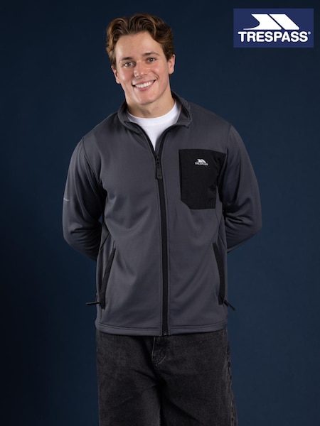 Trespass Male Grey Arranfore AT200 Fleece (E98417) | €55