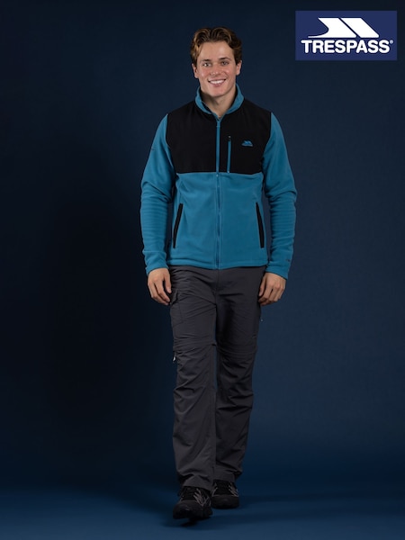 Trespass Male Blue Falkenham Fleece (E98440) | ₪141