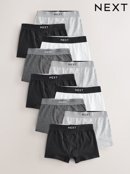 Monochrome Trunks 10 Pack (1.5-16yrs) (E98848) | $47 - $56
