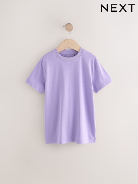 Lila Violetti - Lyhyt hiha T-paita (3-16v.) (E99160) | €5 - €10