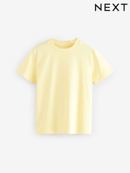 Yellow Regular Fit Short Sleeve T-Shirt (3-16yrs) (E99167) | €5 - €10