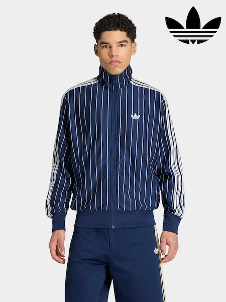 أزرق - Regular Adidas Originals Firebird Pinstripes Track Top