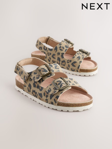 طباعة شكل حيواني - Touch Fastening Strap Corkbed Sandals (E99220) | ‏97 د.إ.‏ - ‏ 132‏ د.إ.