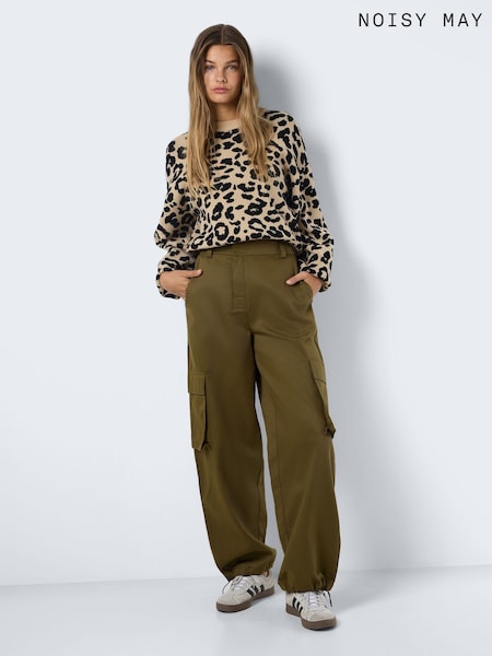 NOISY MAY Green Cargo Trousers (E99246) | €27
