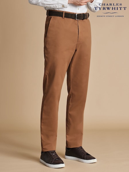 Charles Tyrwhitt Yellow Smart Casual Slim Fit Chinos (E99307) | R$ 890