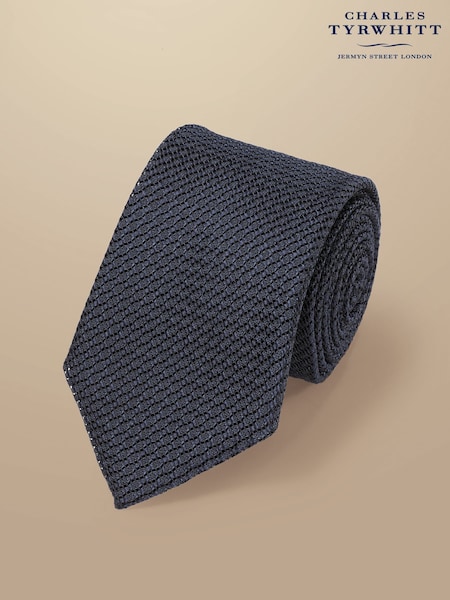 Charles Tyrwhitt Blue Grenadine Italian Tie (E99336) | R$ 590