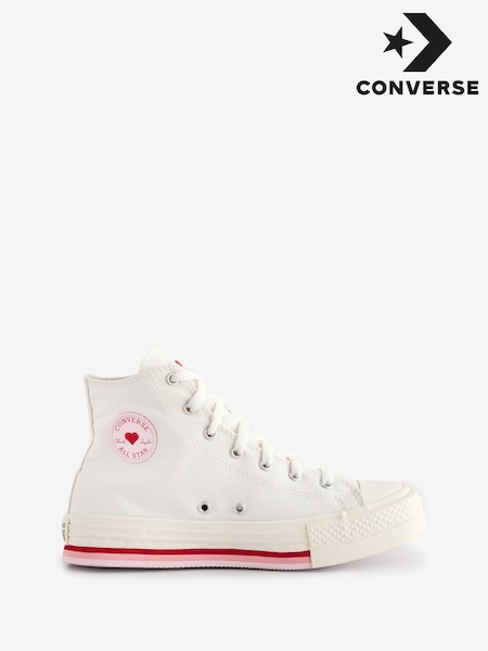 Converse Youth Hearts Eva Lift Trainers (E99562) | ‏302‏₪