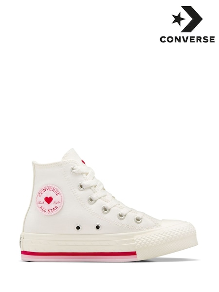 Converse Junior Hearts Eva Lift Trainers (E99568) | ‏277‏₪