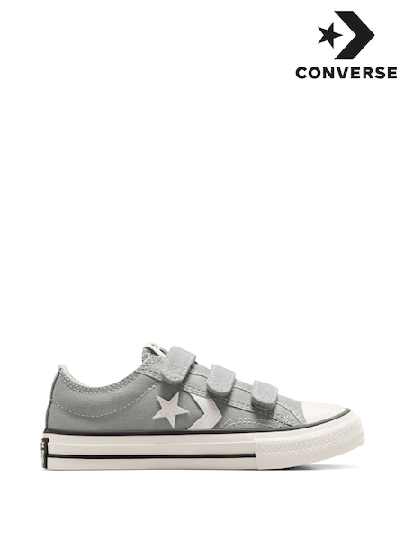 Converse Grey Junior Star Player 76 3V Trainers (E99600) | €64
