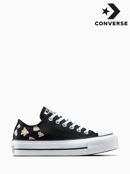 Negro - Zapatillas de deporte con plataforma Platform Lift Chuck Ox de Converse (E99630) | 113 €