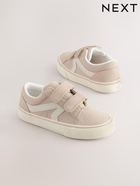 Neutral Wide Fit (G) Touch Fasten Strap Printed Trainers (E99683) | AED91 - AED102