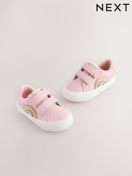 Rosa - Joggesko med berøringsfeste (E99797) | kr317 - kr351