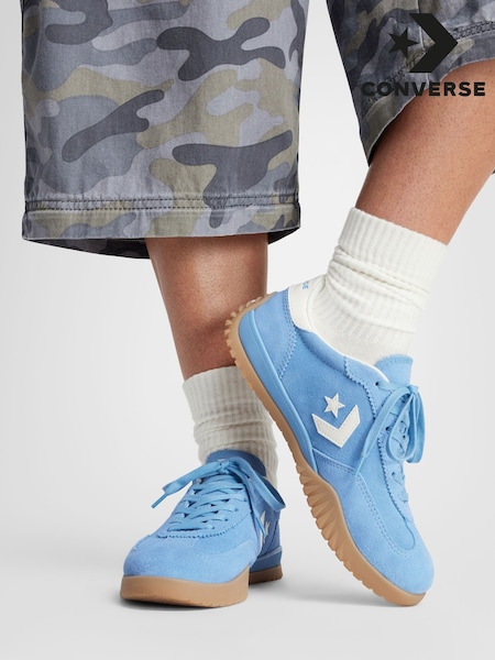 Converse Blue Run Star Low Trainers (E99800) | ₪427