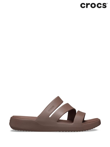 Crocs Black Chrome Adults Getaway Strappy Sandals (E99914) | R$ 395