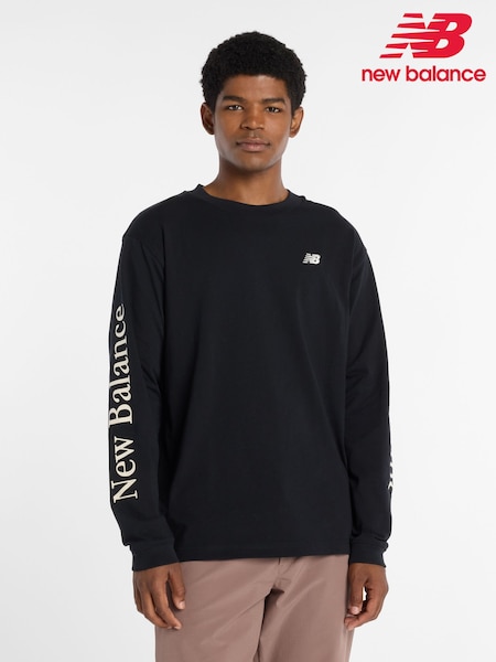 New Balance Mens Athletics Classic Long Sleeve T-Shirt (F00241) | 70 €