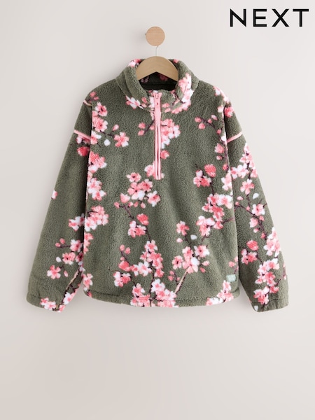 Verde - Cherry Blossom Borg Fleece (F00351) | 56 €