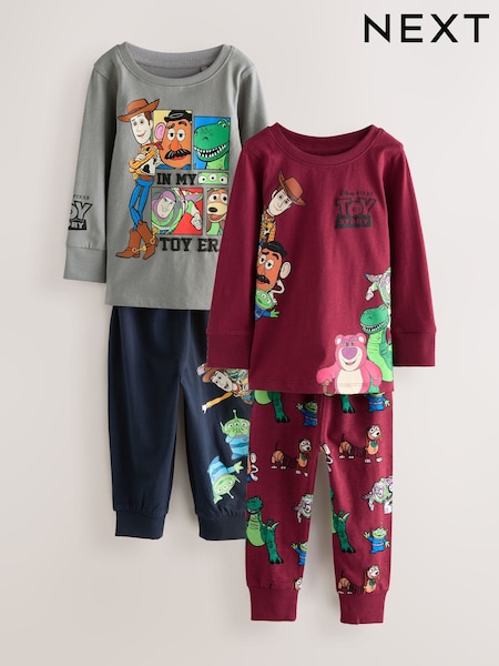 Multi Toystory - License Snuggle Pyjamas 2 Pack (9mths-8yrs) (F00369) | 35 € - 44 €