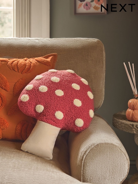 Red 3D Toadstool Shaped Cushion (F00424) | R$ 155