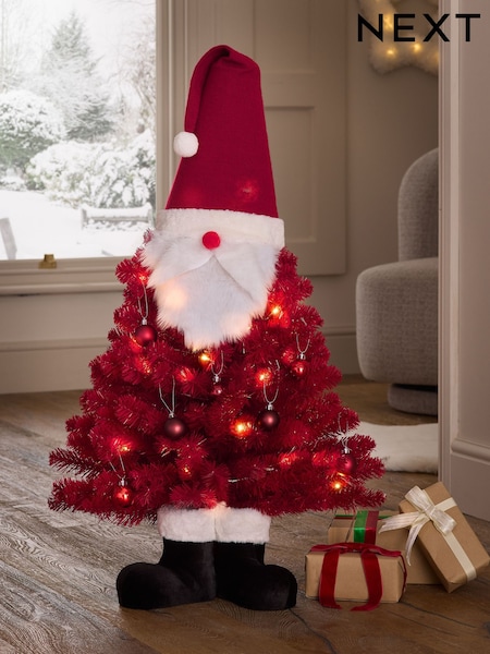 Red Santa Novelty Pre Lit 3ft Christmas Tree (F00670) | €79