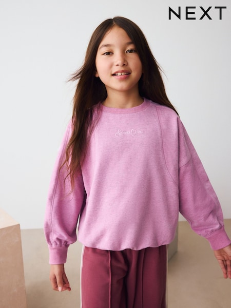 Purple Sports Club Sweatshirt (3-16yrs) (F01192) | AED61 - AED86