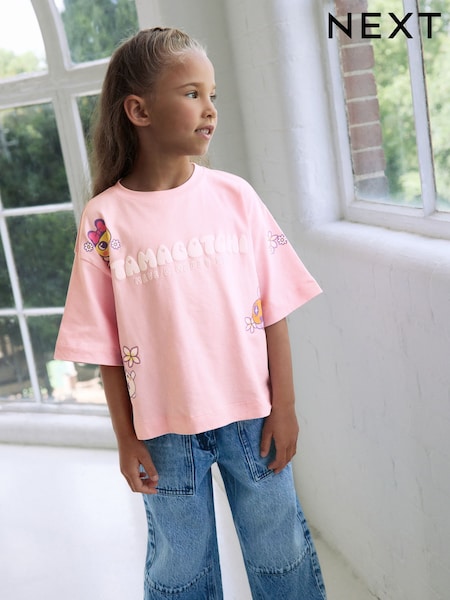 Pink Tamagotchi License T-Shirt (3-16yrs) (F01280) | €20 - €28
