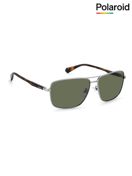 Polaroid Grey Navigator Sunglasses (F01445) | €101