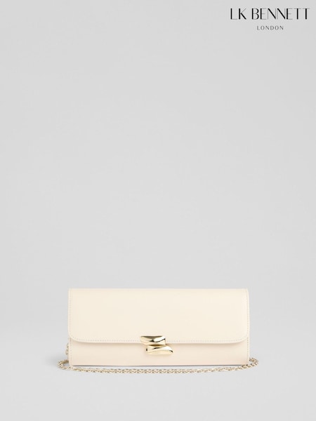 LK Bennett Daisy Nappa Leather Long Clasp Clutch Bag (F01463) | €250