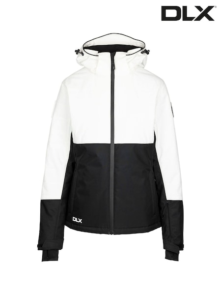 DLX White Female Jaclyn DLX Ski Jacket (F01562) | ₪1,589